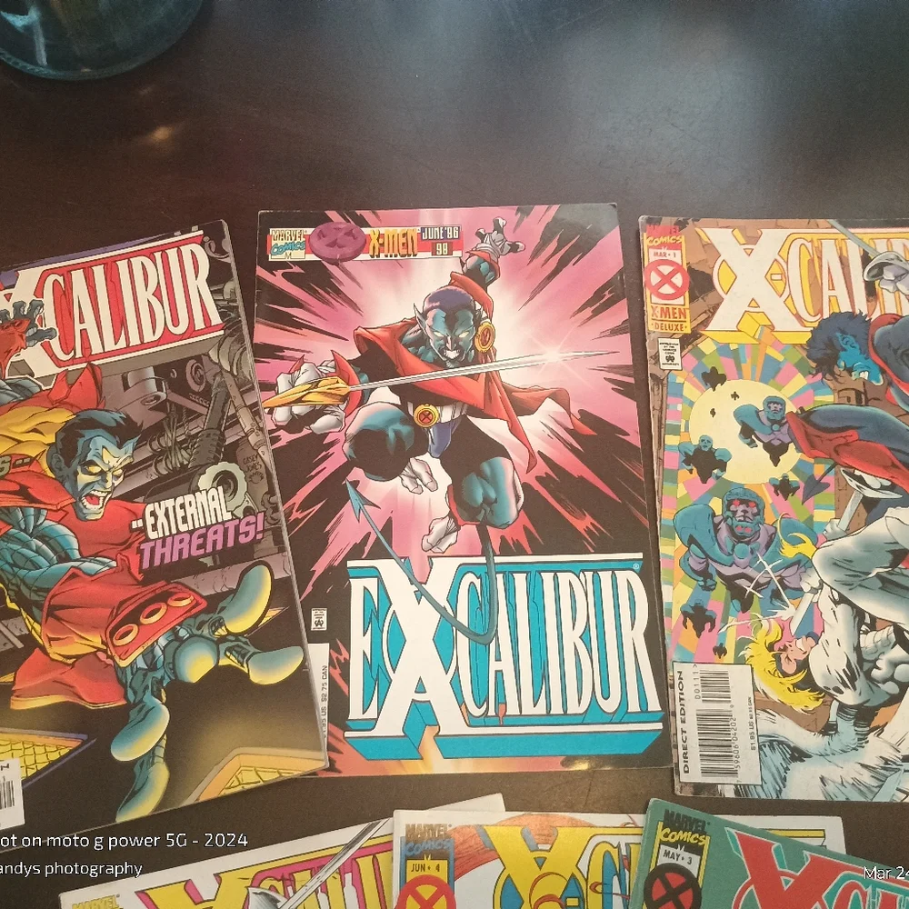 collection of Marvel comic books from the 1995 "Age of Apocalypse Bundle Lot - Picture 12 of 13